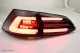 SWCeli LED Rückleuchten passend für VW Golf 7 Variant Kombi 13-17 Black LED Wischblinker