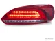 SW-Celi full LED rear lights suitable for VW Scirocco 3 08-14 LED Lightbar cherry red