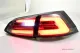 SWCeli LED taillights suitable for Golf 7.5 facelift stationwagen 18-20 smoke LED wipe indicators for OE LED