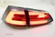 SWCeli LED taillights suitable for Golf 7.5 facelift stationwagen 18-20 smoke LED wipe indicators for OE LED