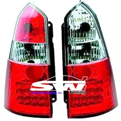 SW-Light LED Rückleuchten für Ford Focus kombi MK1 99-05 red/crystal