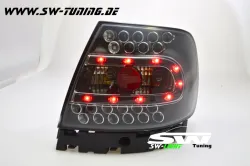 LED Rückleuchten Audi A4 B5 Lim. 95-00 in black/Clear