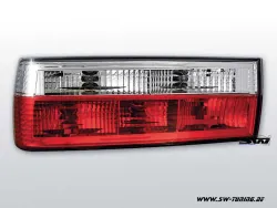 SW taillights BMW E30 1983-08.1987 sedan Coupe Convertible red/crystal