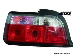 SW Rückleuchten für 3er BMW E36 Coupe / Cabrio red/crystal 90-97