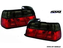 SW Rückleuchten für 3er BMW E36 Coupe/Cabrio red/smoke 90-97