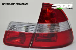 SW Rückleuchten für 3er BMW E46 Touring 98-06 red/crystal