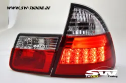 SW-Celis LED Rückleuchten BMW 3er E46 Touring 01-06 red/crystal