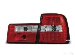SW-Light LED Rückleuchten BMW E34 Limo 85-95 red/crystal
