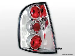 SW taillights for Skoda Fabia I 99-04 chrome