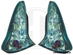 SW- Rückleuchten für Citroen C4 3Türer 05-09 in chrom