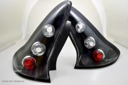 SW Rückleuchten für Citroen C4 3Türer 05-09 black