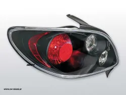SW-taillights Peugeot 206 hatchback black