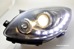 SW-Light Scheinwerfer Renault Twingo II 07-12 LED Standlicht black