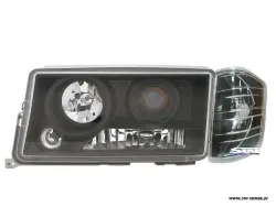 SW-Scheinwerfer für Mercedes Benz W201 190E 82-93 black