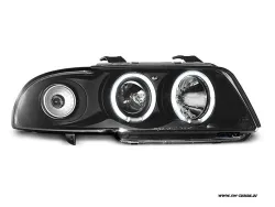 Angel Eye Scheinwerfer für AUDI A4  B5 95-98 LED Standlichtringe black