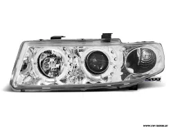 Angel Eye Scheinwerfer Seat Leon/Toledo 99-04 1M LED Standlichtringe chrome