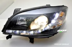 SW-Light headlights Opel Zafira A 99-05 LED positionlight black