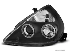 Angel Eye Scheinwerfer für Ford KA Mk1 96-08 LED Standlichtringe black