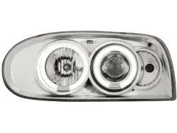 Angel Eye Scheinwerfer für VW Golf 3 92-97 LED Standlichtringe chrome