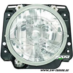 SW Klarglas Scheinwerfer für VW Golf II chrome