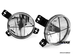 SW Inneres Fernlicht mit Fadenkreuz für VW Golf I+II chrome