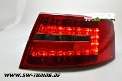 SW-Light LED tail lights suitable for Audi A6 4F Sedan 04-08 red/smoke (6Pin)