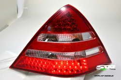 SW-Light LED Rückleuchten für Mercedes Benz SLK R170 96-04 red/chrystal