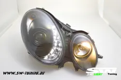 SW-Light headlight Mercedes Benz E-Class W211 02-06 LED Positionslight black
