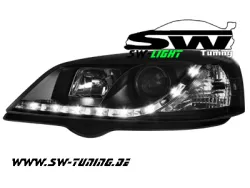 SW-Light headlights for Opel Astra G LED Positionslight black