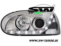 SW-Light headlights VW Golf III 91-98 LED Positionlight chrome