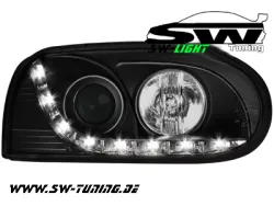 SW-Light headlights VW Golf III 91-98 with led positionslight black