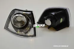SW-Frontblinker für 3er BMW E36 Limousine + Touring + Compact 90-99 chrom