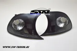 SW-Frontblinker für BMW E46 Coupé + Cabrio 99-00 black