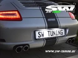 SW LED Kennzeichenbeleuchtung für Porsche 911 997 Boxster/Cayman 987 Cayenne