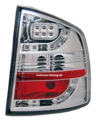 SW-Light LED Rückleuchten passend für Skoda Octavia II 1Z Kombi 04-12 chrystal