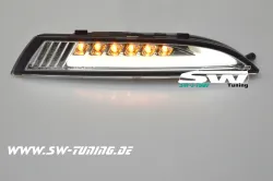 LED front turn signal / parking light LED VW Scirocco III Type13 chrome Lighttube