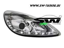 SW-Light headlights Opel Corsa D 06-10 LED positionlight chrome