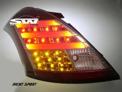 SW-Celi LED Rückleuchten passend für Suzuki Swift Typ FZ/NZ 10-16 black/Clear