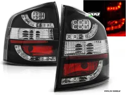 SW-Light LED Rückleuchten Skoda Octavia II 1Z Kombi 04-12 black/clear