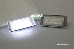 SW LED Kennzeichenbeleuchtung für BMW E46 Coupé / 2D 99-03