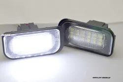 SW-Light LED Kennzeichenbeleuchtung für Mercedes Benz W203 limo / CL203 Coupe / CLK W209