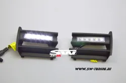 SW-DRL led daytime running light for Skoda Octavia 1Z 04-08 chrome