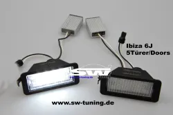 LED Kennzeichenbeleuchtung Seat Ibiza 6j 5Türer 08-12