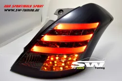 SW-Celi LED Rückleuchten passend für Suzuki Swift SPORT Typ FZ/NZ 10-16 black/smoke