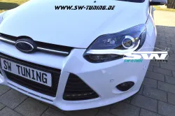 SW-LTube Scheinwerfer passend für Ford Focus Mk3 CB8 11-14 LED Lighttube-Standlicht black