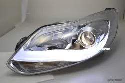 SW-LTube headlight suitable for Ford Focus Mk3 CB8 11-14 LED Lighttube-Light chrome