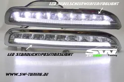 SW-Light LED Nebelscheinwerfer/LED Standlicht für Porsche Boxster 987 04-09