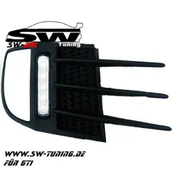 led daytime running light for VW Golf 6 GTI 2008-2012 chrome