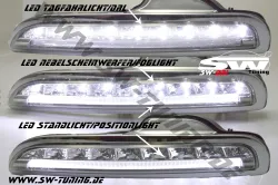 SW-DRL LED Tagfahrlicht/Nebelscheinwerfer/Standlicht für Porsche Boxster 987 04-09