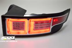 SW-Celis LED taillights Range Rover Evoque 11-15 Type L538 Lightbar Chrome/Black